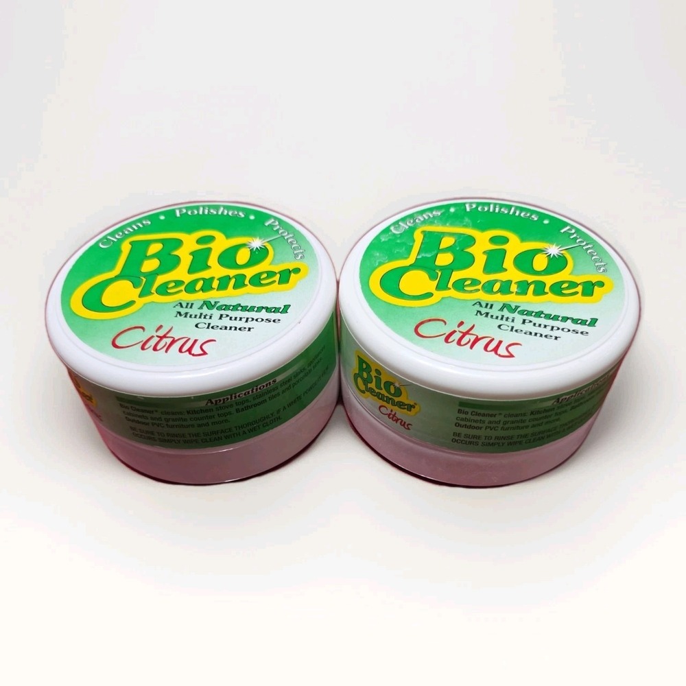 Set Of 2 Bio Cleaner All Natural Multi-Purpose  Cleaner 10.5 Oz  w/1 Sponge